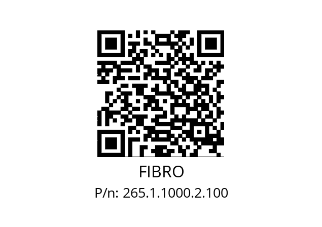   FIBRO 265.1.1000.2.100