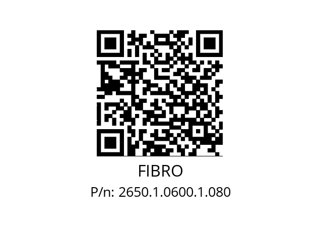   FIBRO 2650.1.0600.1.080