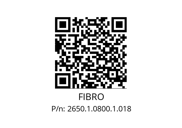   FIBRO 2650.1.0800.1.018