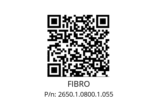   FIBRO 2650.1.0800.1.055