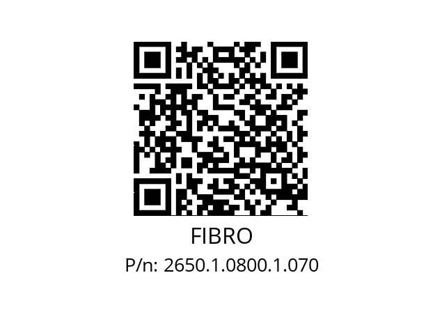   FIBRO 2650.1.0800.1.070