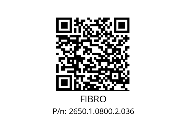   FIBRO 2650.1.0800.2.036