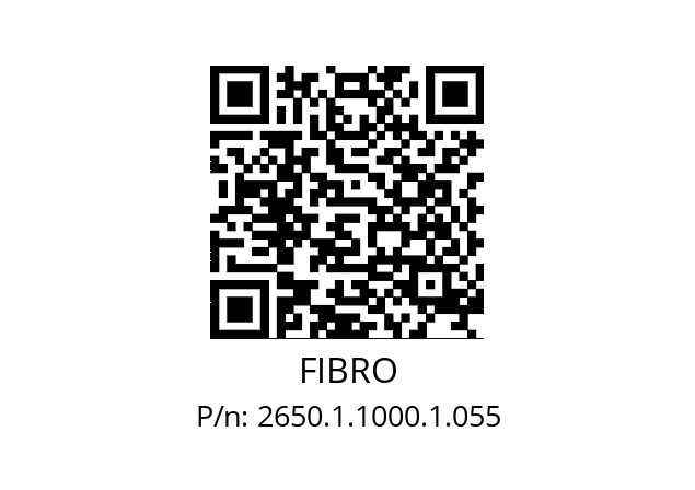   FIBRO 2650.1.1000.1.055