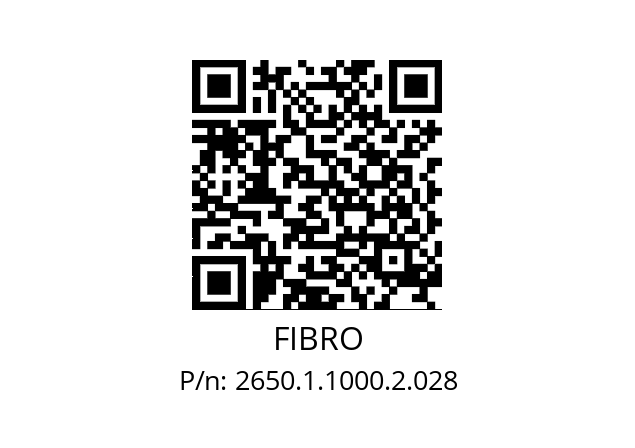   FIBRO 2650.1.1000.2.028