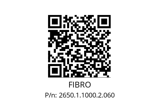   FIBRO 2650.1.1000.2.060