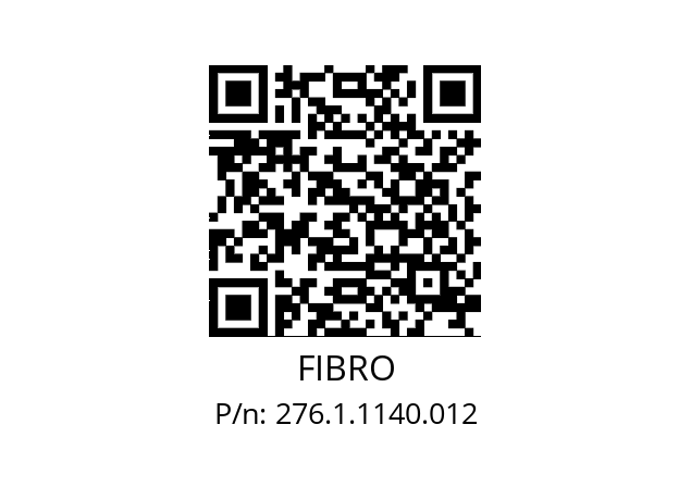   FIBRO 276.1.1140.012