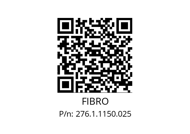   FIBRO 276.1.1150.025