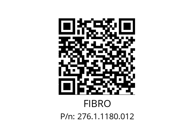   FIBRO 276.1.1180.012