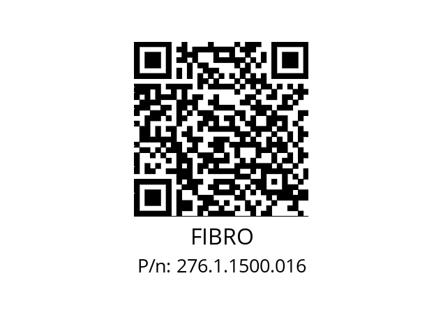   FIBRO 276.1.1500.016