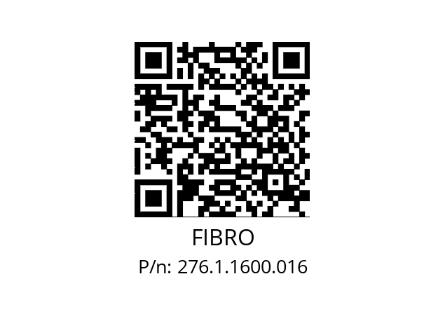   FIBRO 276.1.1600.016