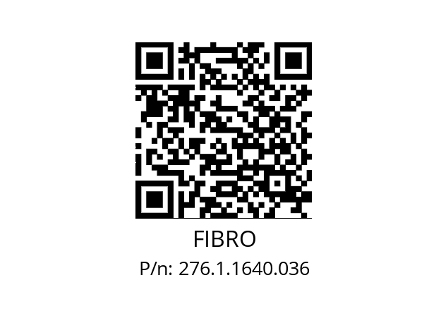   FIBRO 276.1.1640.036