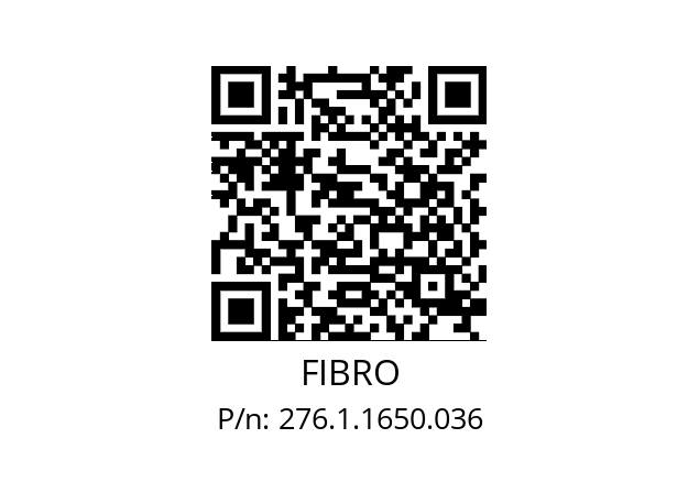   FIBRO 276.1.1650.036