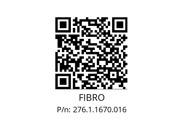   FIBRO 276.1.1670.016