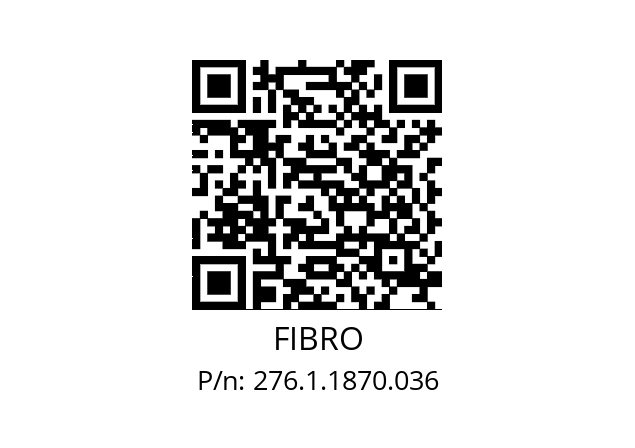   FIBRO 276.1.1870.036