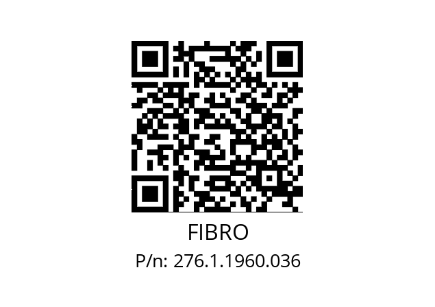   FIBRO 276.1.1960.036