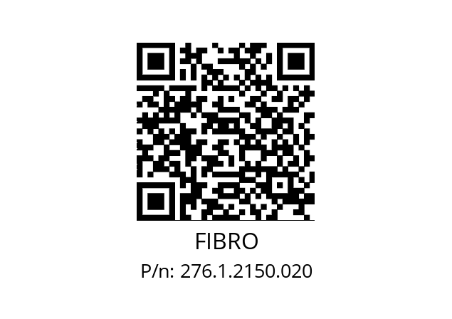   FIBRO 276.1.2150.020