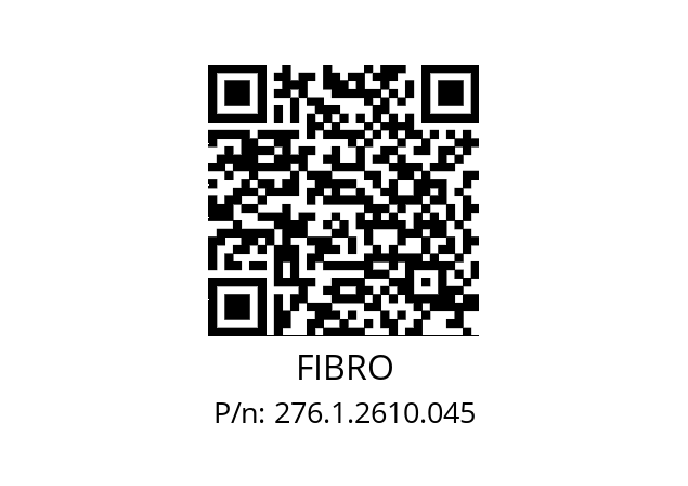   FIBRO 276.1.2610.045