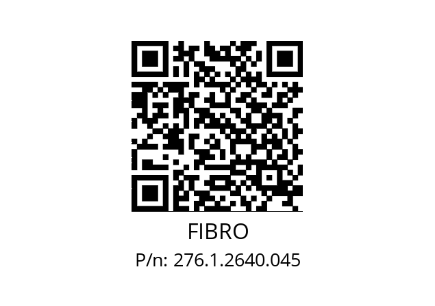   FIBRO 276.1.2640.045