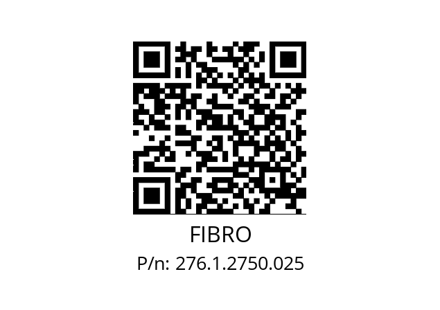   FIBRO 276.1.2750.025