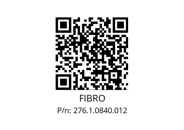   FIBRO 276.1.0840.012