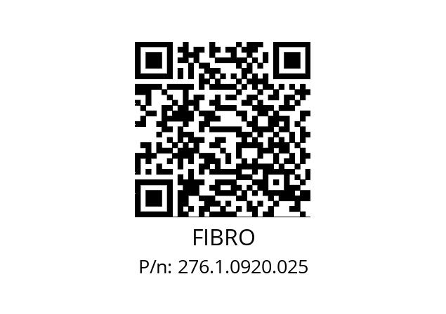   FIBRO 276.1.0920.025