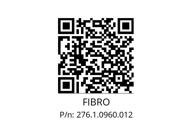   FIBRO 276.1.0960.012