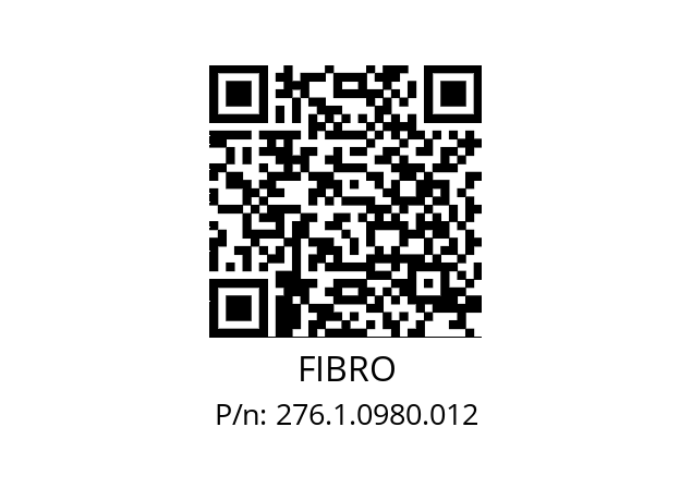   FIBRO 276.1.0980.012