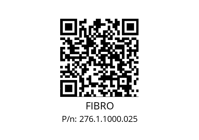   FIBRO 276.1.1000.025