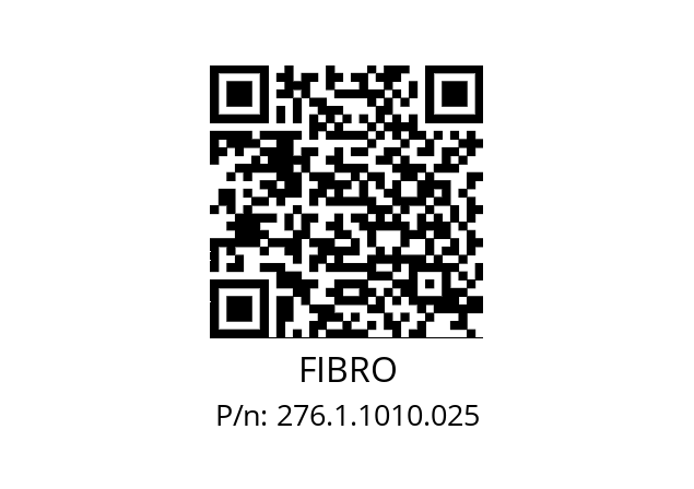   FIBRO 276.1.1010.025