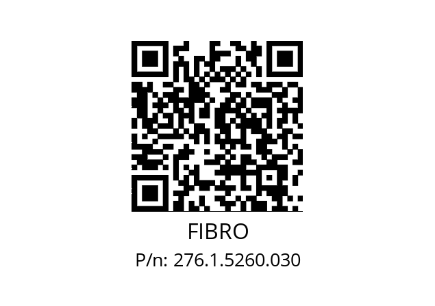   FIBRO 276.1.5260.030