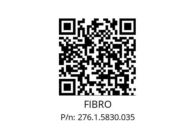   FIBRO 276.1.5830.035