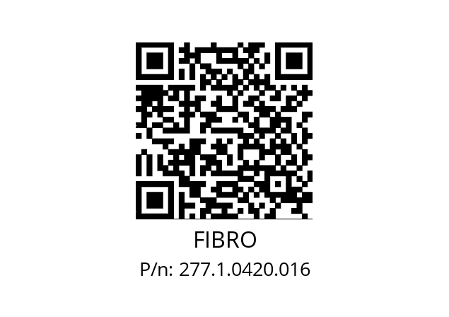   FIBRO 277.1.0420.016