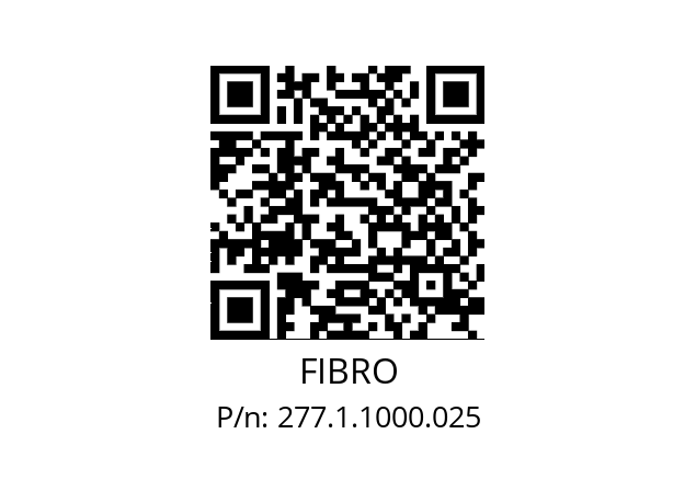   FIBRO 277.1.1000.025