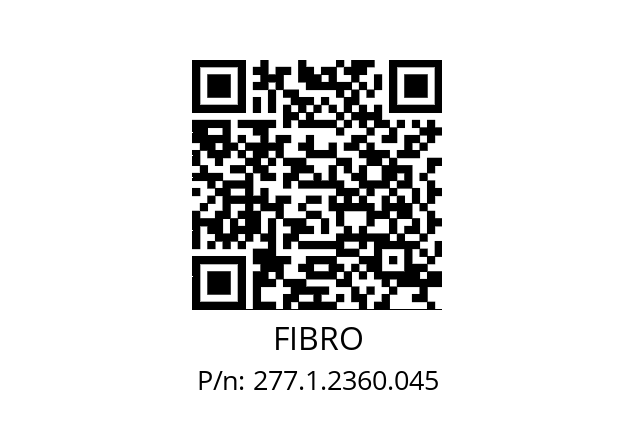   FIBRO 277.1.2360.045