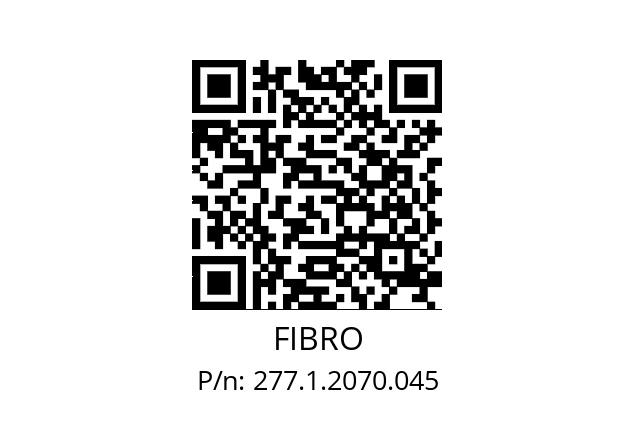   FIBRO 277.1.2070.045