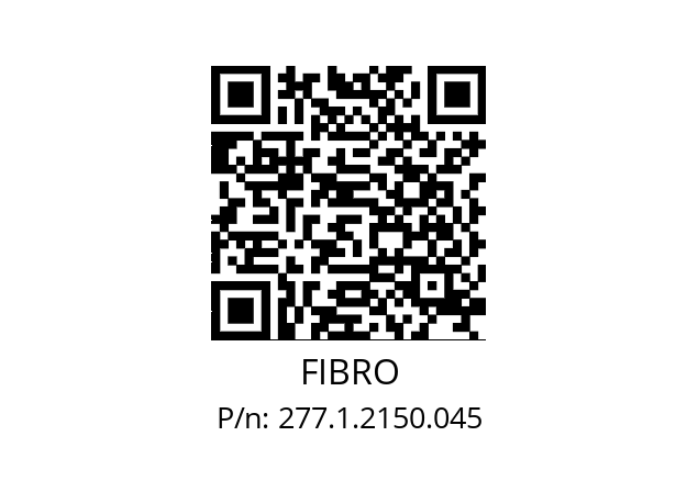   FIBRO 277.1.2150.045