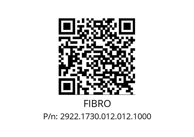   FIBRO 2922.1730.012.012.1000