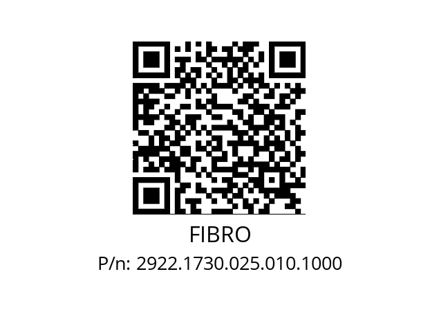   FIBRO 2922.1730.025.010.1000