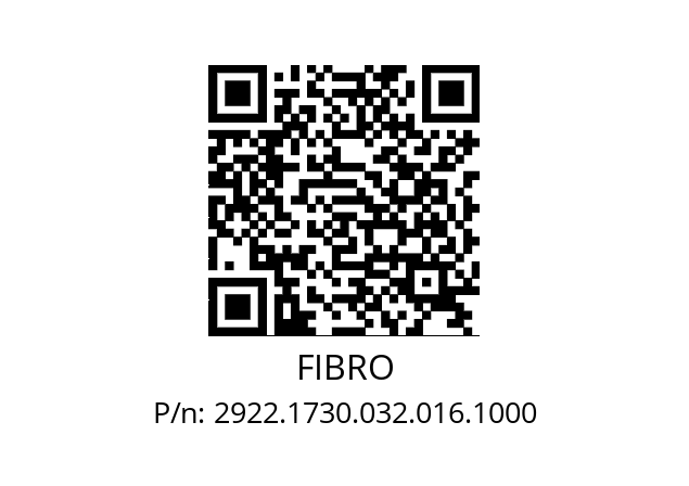   FIBRO 2922.1730.032.016.1000