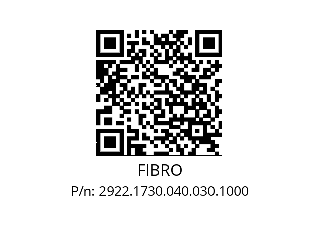   FIBRO 2922.1730.040.030.1000