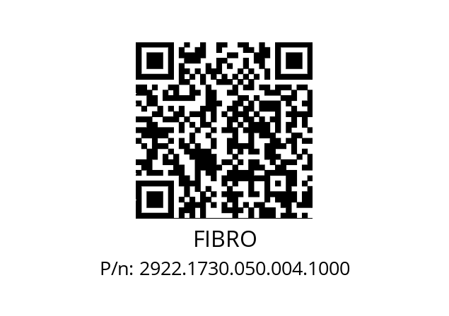   FIBRO 2922.1730.050.004.1000