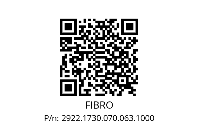   FIBRO 2922.1730.070.063.1000