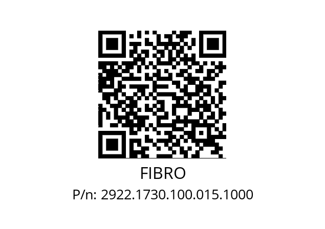   FIBRO 2922.1730.100.015.1000