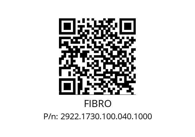   FIBRO 2922.1730.100.040.1000