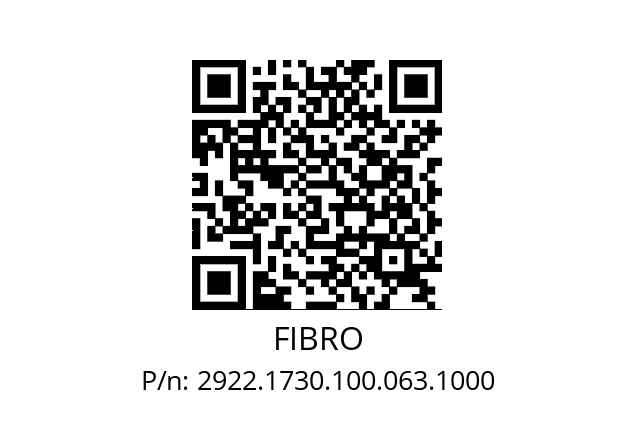   FIBRO 2922.1730.100.063.1000