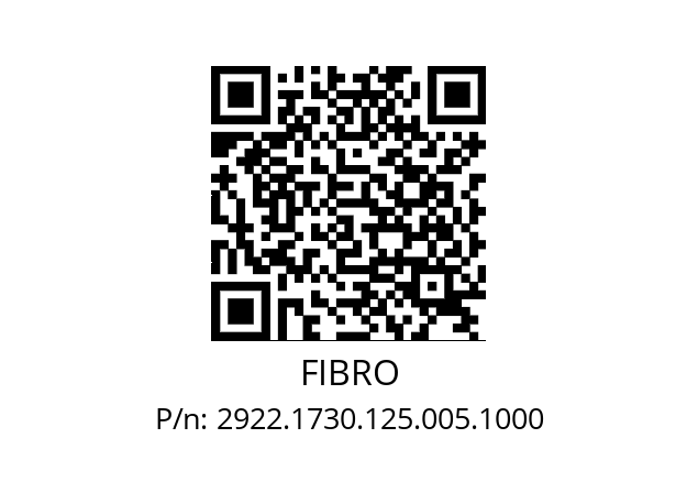   FIBRO 2922.1730.125.005.1000