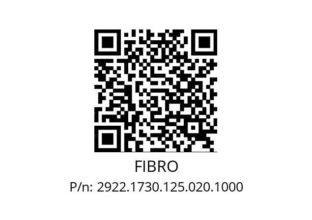   FIBRO 2922.1730.125.020.1000