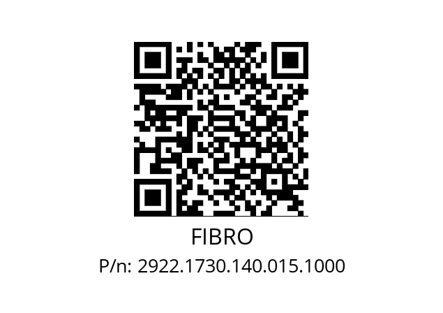   FIBRO 2922.1730.140.015.1000