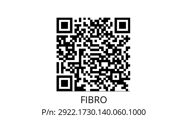   FIBRO 2922.1730.140.060.1000