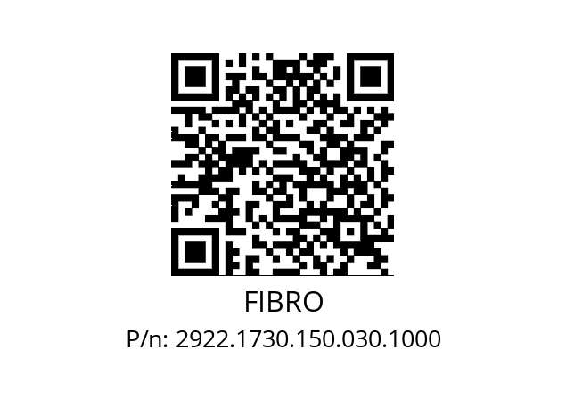   FIBRO 2922.1730.150.030.1000